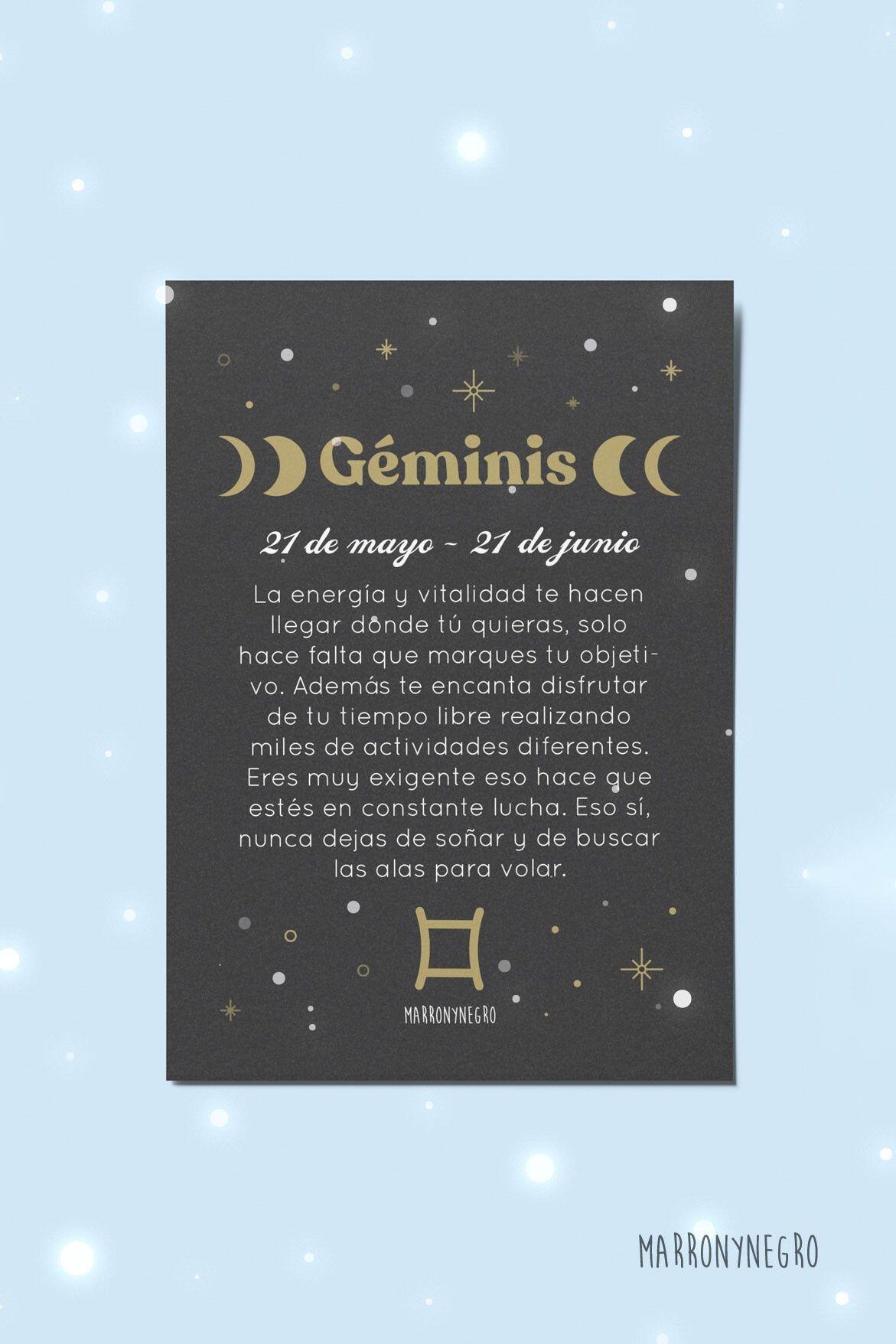 Postal Horóscopo Géminis