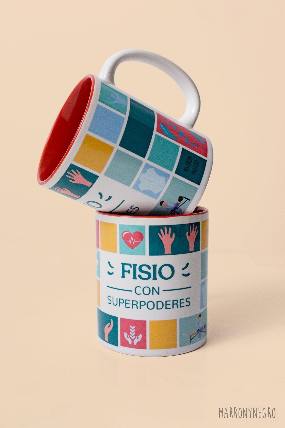 Taza Fisio con Superpoderes