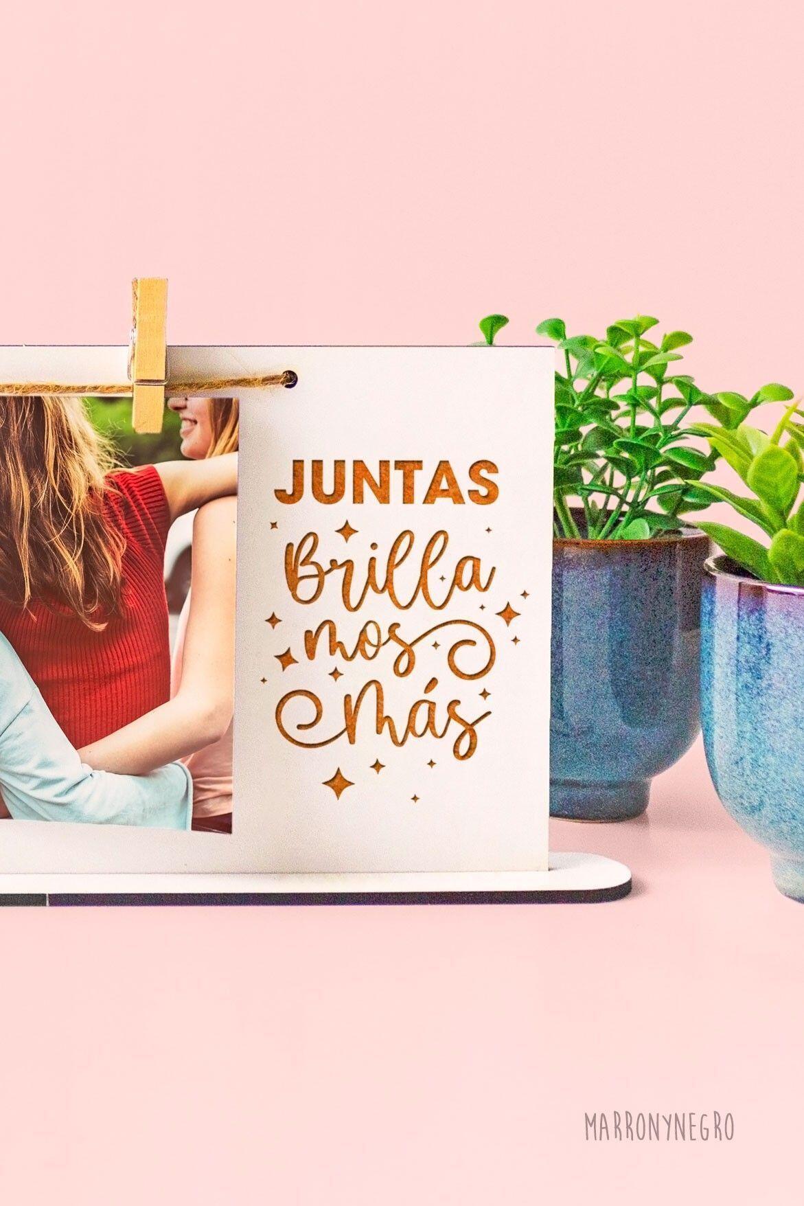 Portafotos Juntas brillamos más