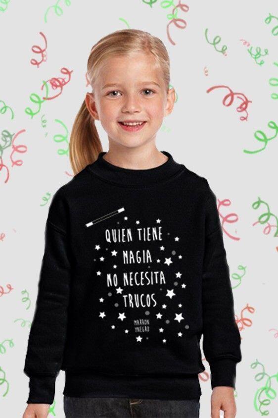 Sudadera Quien tiene magia no necesita trucos
