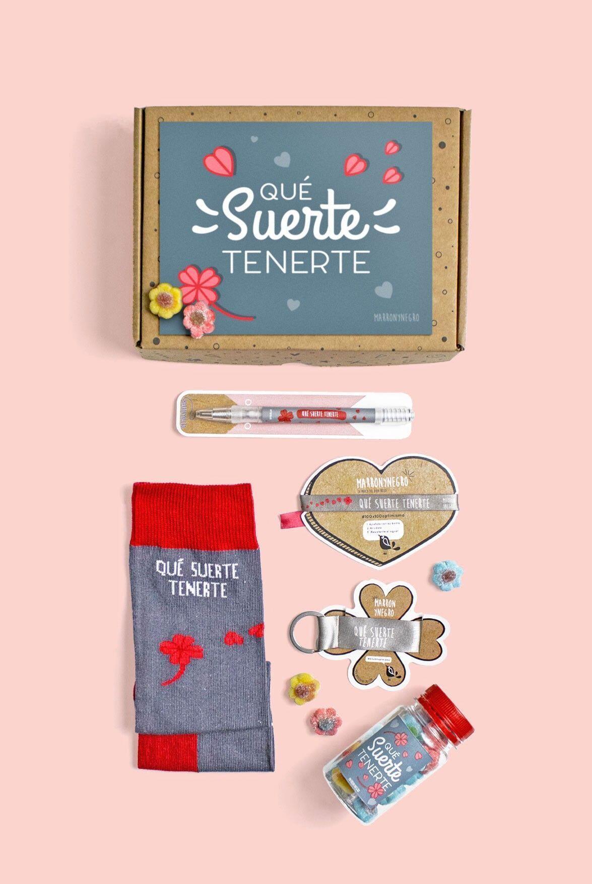 Pack Qué suerte tenerte