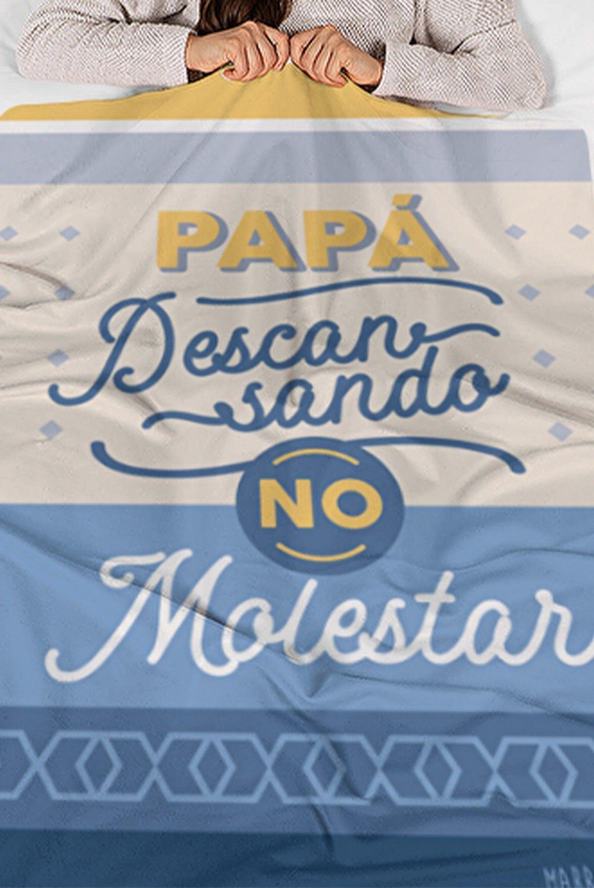 Manta Papá Descansando, No Molestar