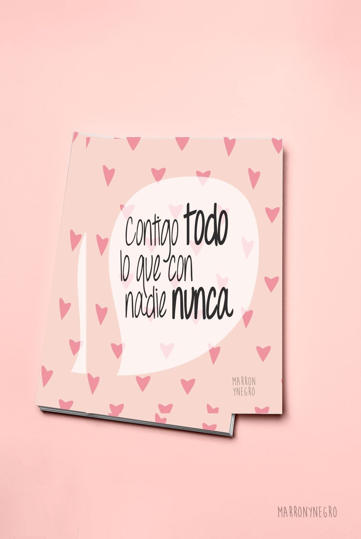 Pack Contigo todo lo que con nadie nunca- Calcetín