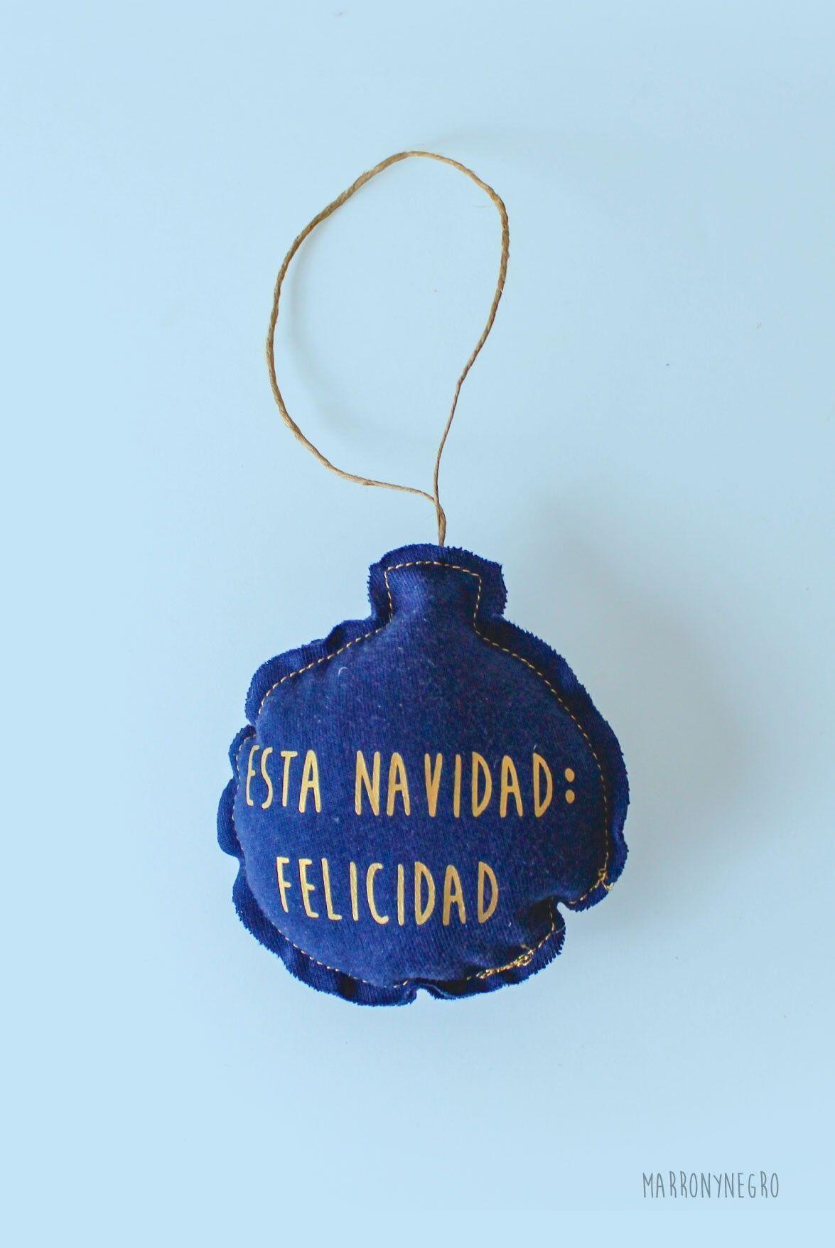 Adorno Esta Navidad: felicidad