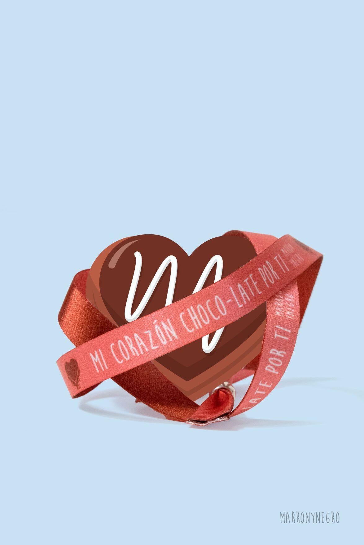 Pulsera Mi Corazón Choco-late Por Ti