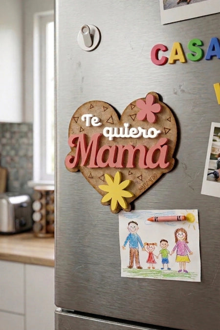 Imán Te Quiero Mamá