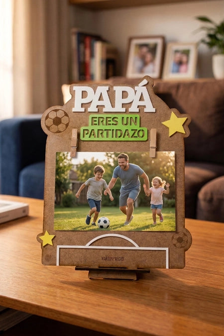 Portafotos Papá eres un partidazo