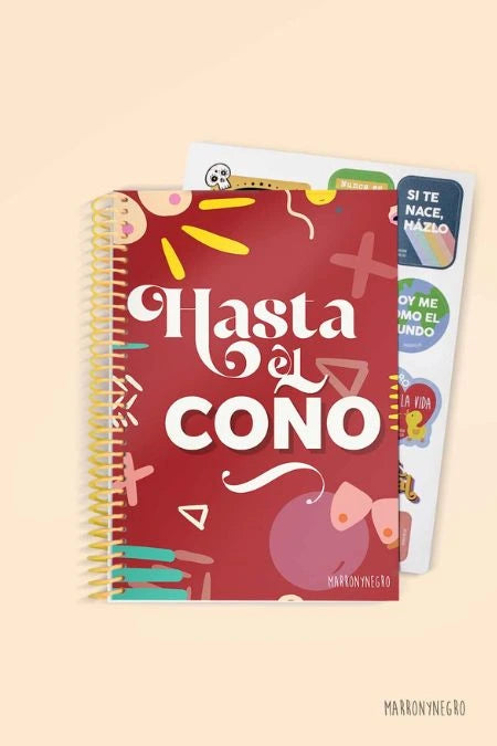 Cuaderno "HASTA EL COÑO"
