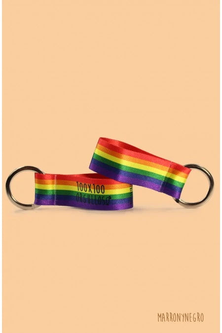Llavero Orgullo LGTBI+ 100x100 Orgulloso
