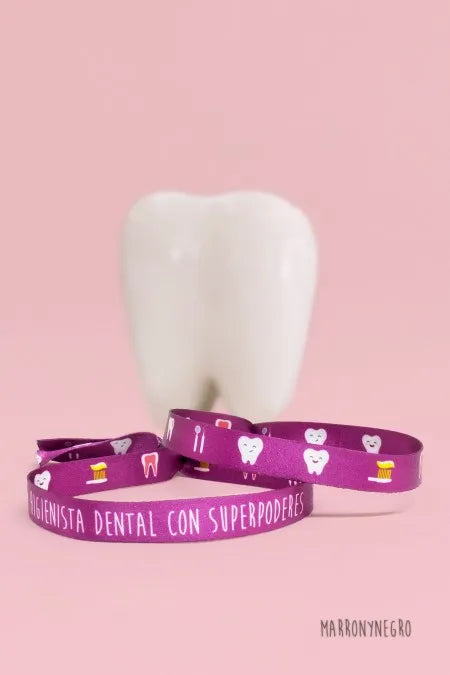 Pulsera Higienista Dental con superpoderes