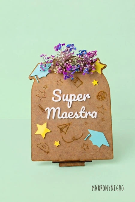 Recuerdo Clase Maestra con superpoderes con Flores