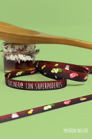 Pulsera Cociner@ con superpoderes