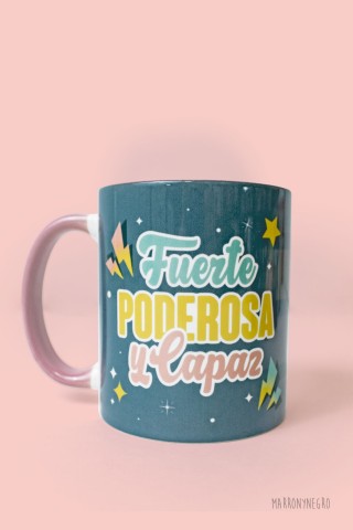 Taza Fuerte, Poderosa y Capaz