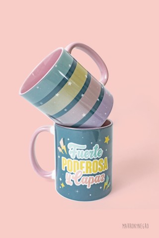 Taza Fuerte, Poderosa y Capaz