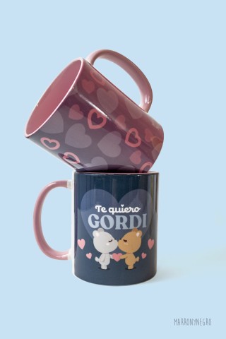 Taza Te quiero Gordi