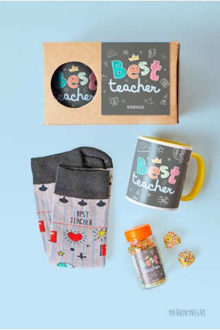 Pack Taza Best Teacher