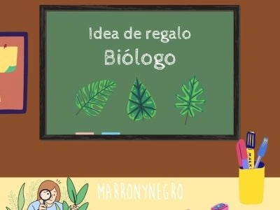 Producto: Un superregalo para un Biólogo - Marronynegro