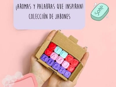 Producto: Descubre la Colección de Jabones con Mensaje: ¡Aromas y Palabras que inspiran! - Marronynegro