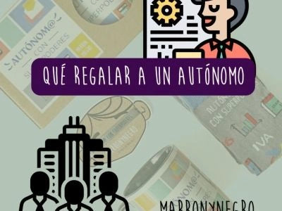 Producto: Que le puedo regalar a una persona autónoma - Marronynegro