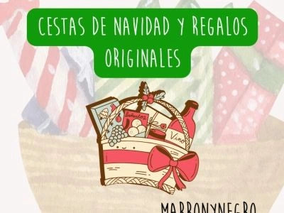 Producto: Cestas de Navidad y regalos originales: la fórmula ganadora - Marronynegro