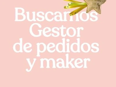 Producto: Oferta de trabajo: Gestor de pedidos y Maker - Marronynegro
