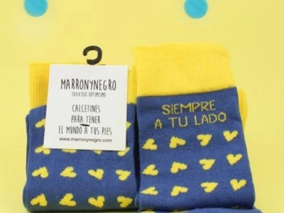Producto: Calcetines divertidos y con diseños para regalar - Marronynegro