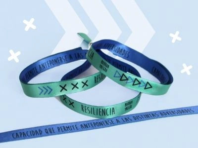 Producto: Pulseras con mensajes optimistas para regalar - Marronynegro