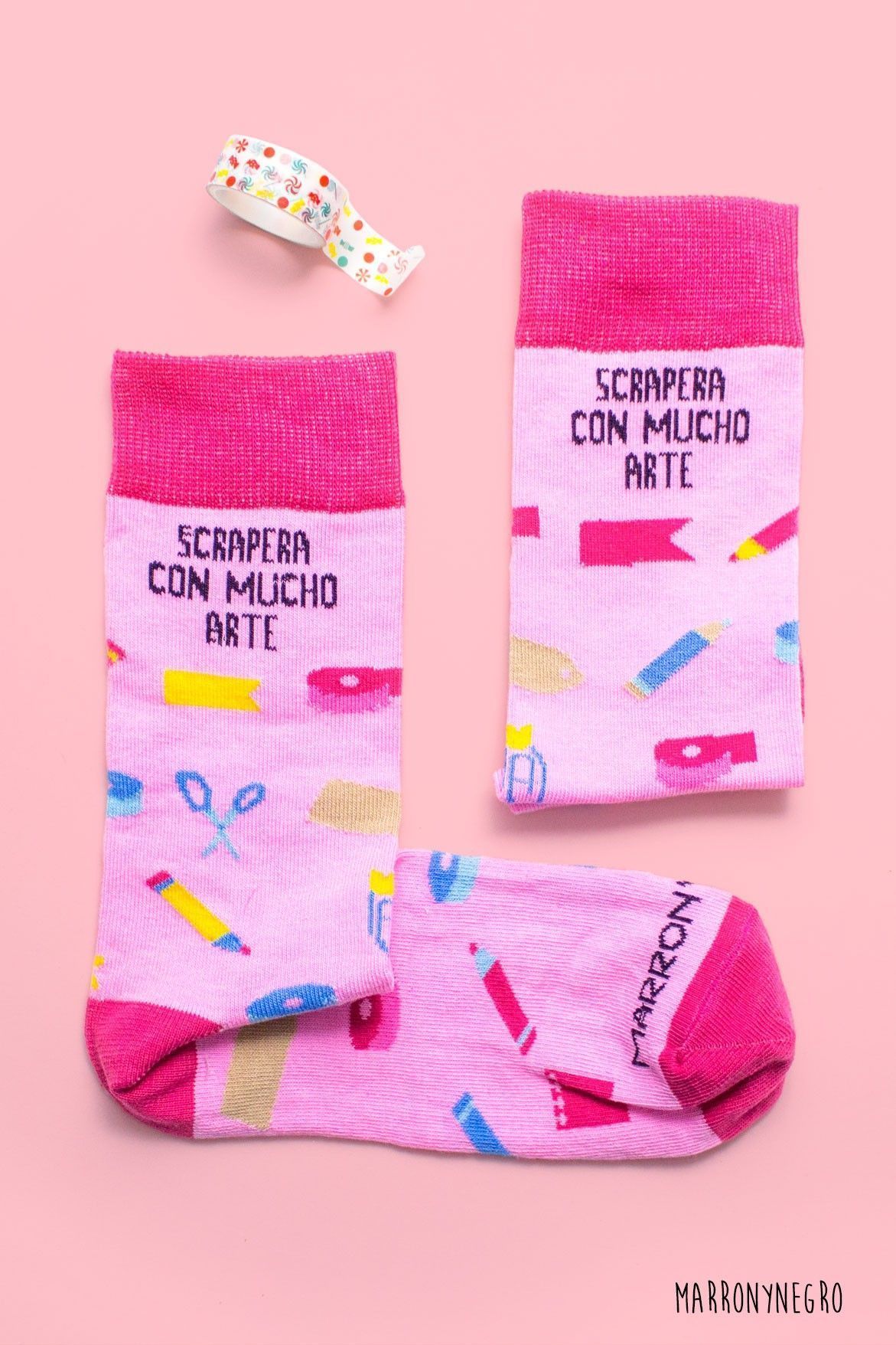 Calcetines Scrapera con mucho arte