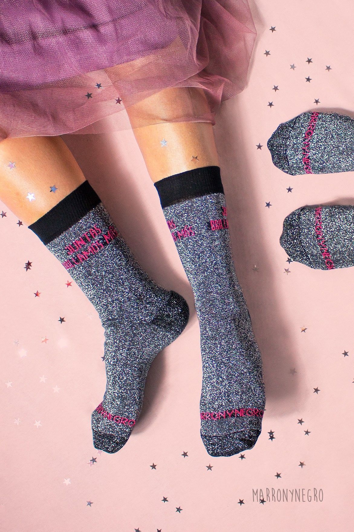 Calcetines Juntas brillamos más
