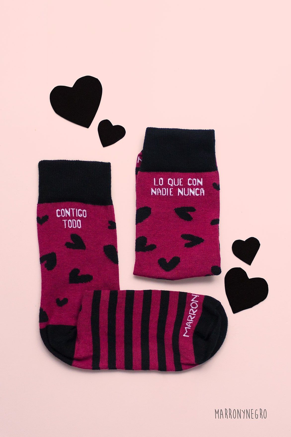 Calcetines Contigo todo lo que con nadie nunca