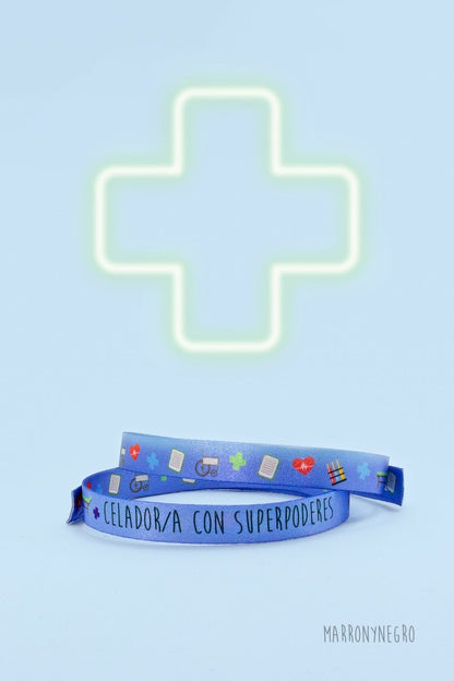 Pulsera Celador con superpoderes