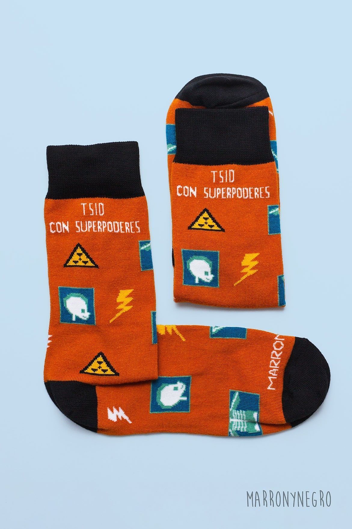 Calcetines TSID con superpoderes