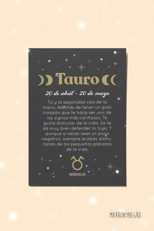 Postal Horóscopo Tauro
