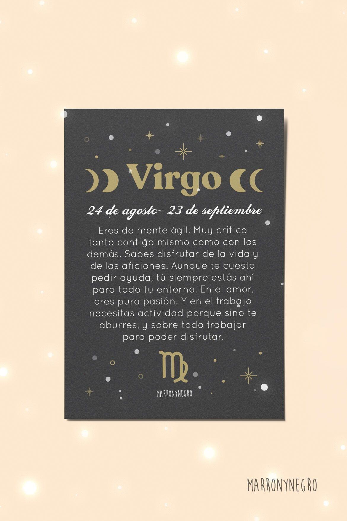 Postal Horóscopo Virgo