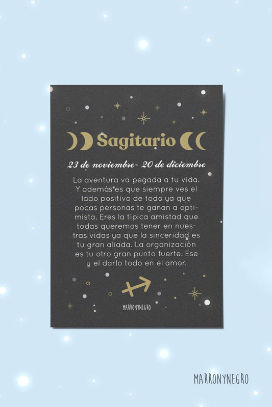 Postal Horóscopo Sagitario