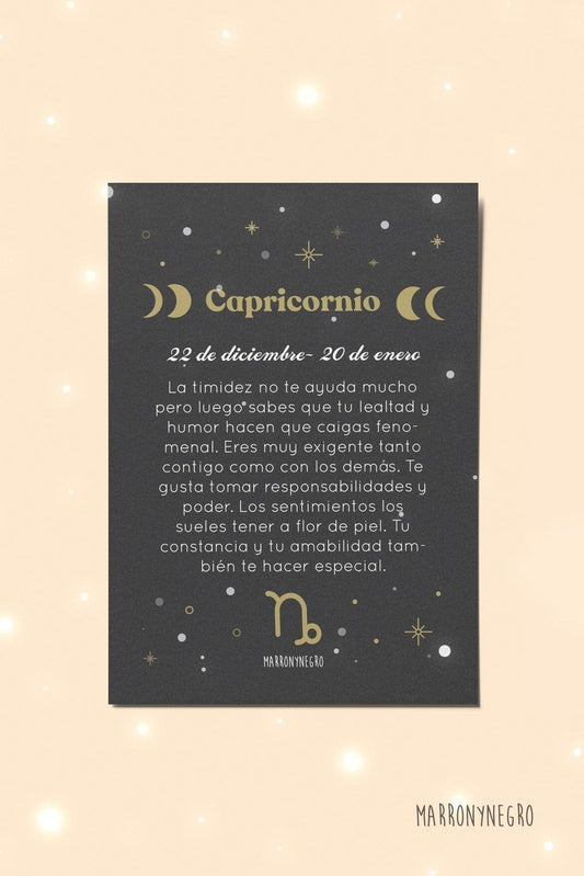 Postal Horóscopo Capricornio