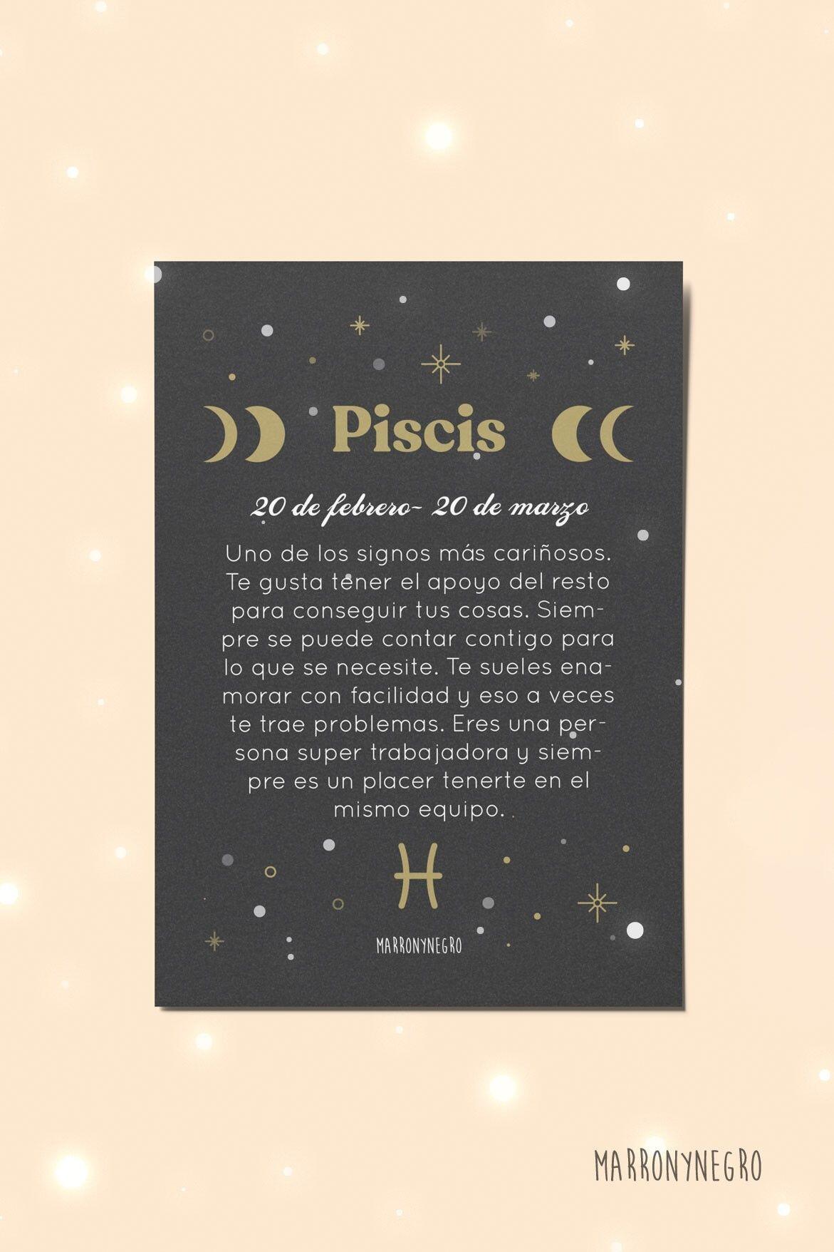 Postal Horóscopo Piscis