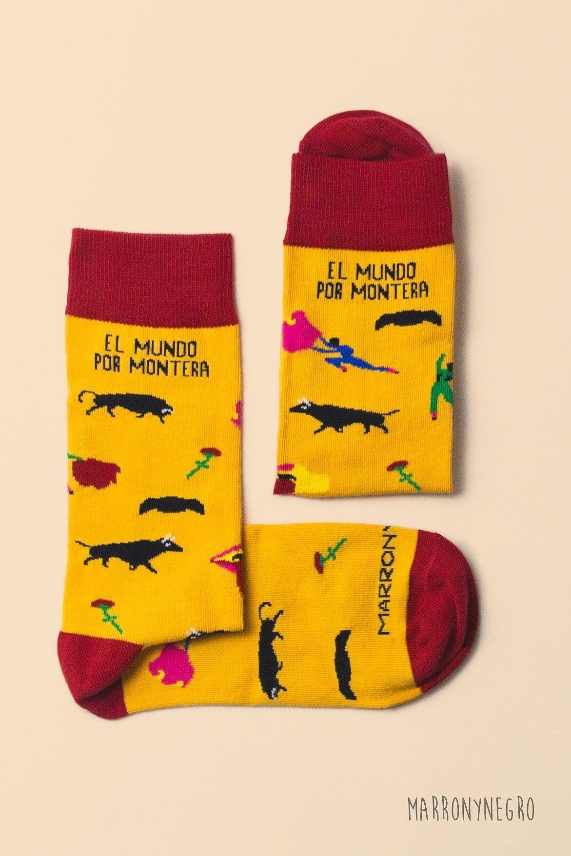 Calcetines "El mundo por montera"