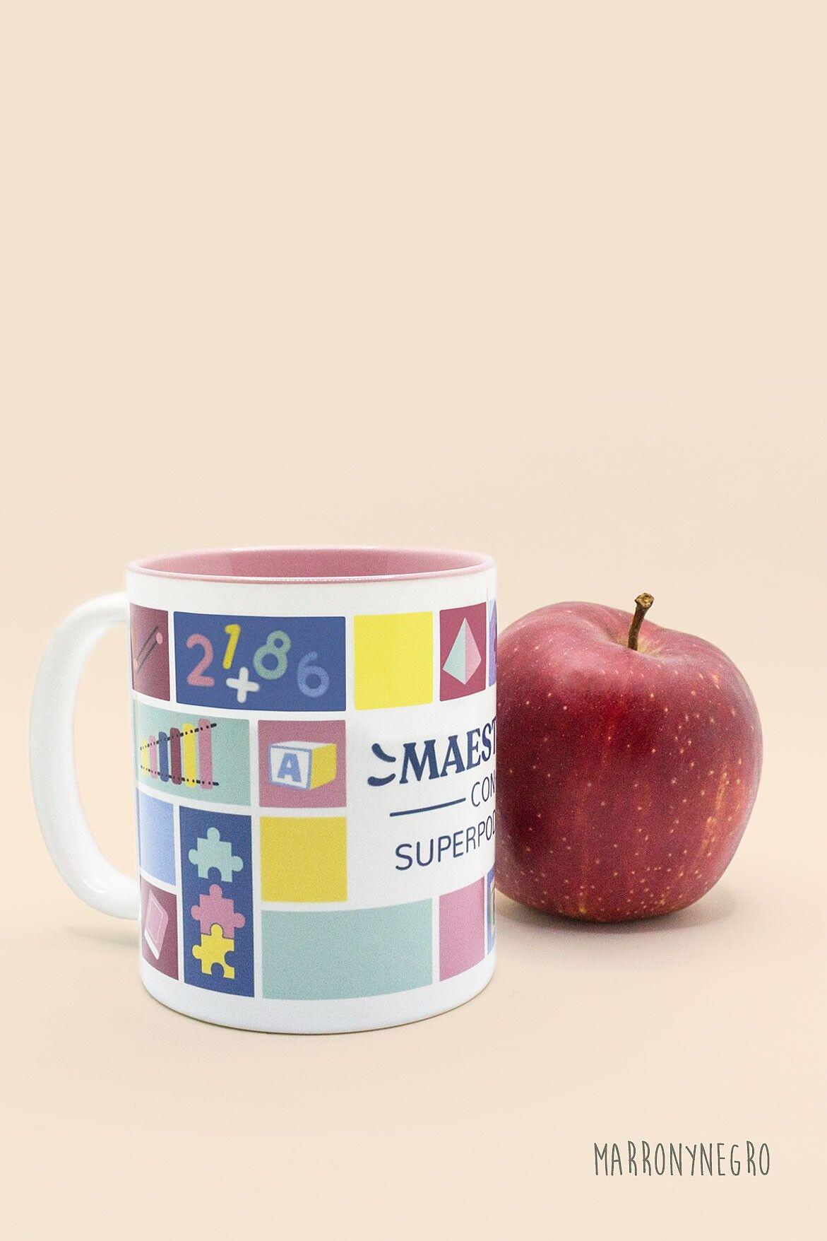 Taza Maestr@ con superpoderes