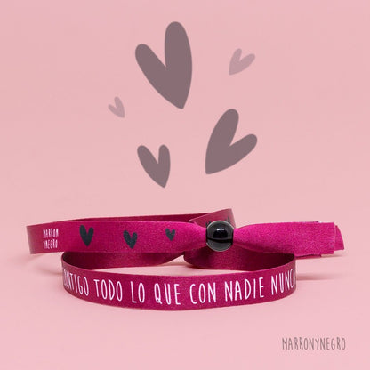Pack Contigo todo lo que con nadie nunca- Calcetín