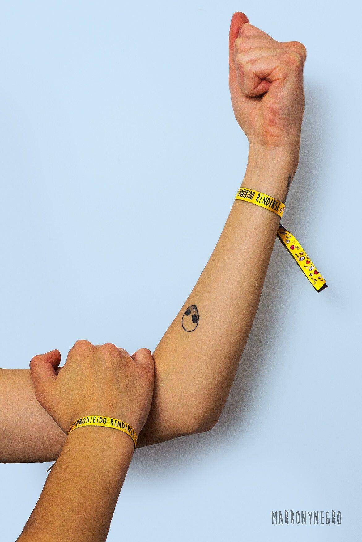 Pulsera Prohibido Rendirse