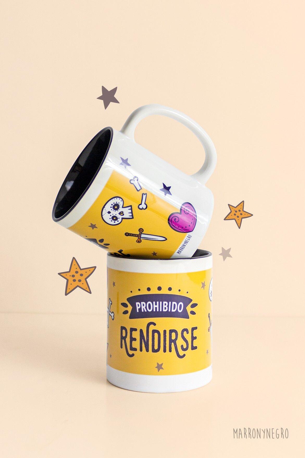Taza Prohibido Rendirse