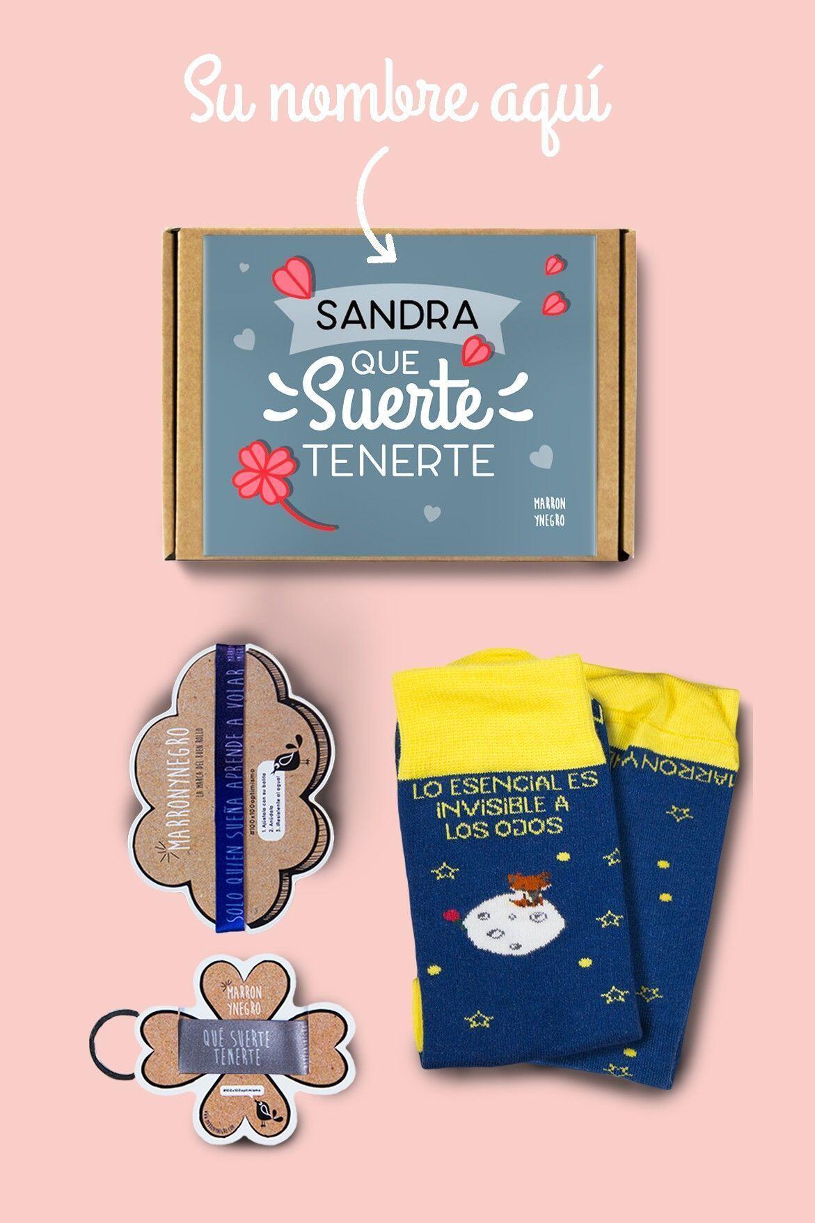 Pack Personalizado Qué suerte tenerte. Lo esencial