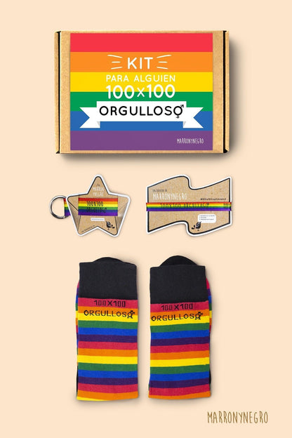 Pack Orgullo LGTBI+ 100x100 Orgulloso