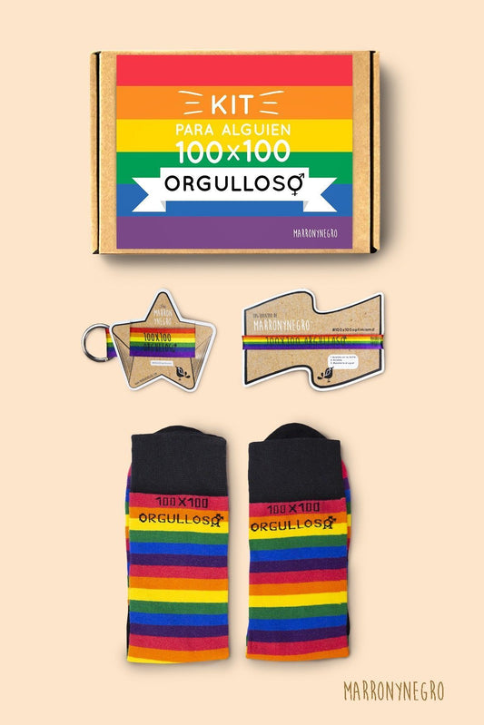 Pack Orgullo LGTBI+ 100x100 Orgulloso