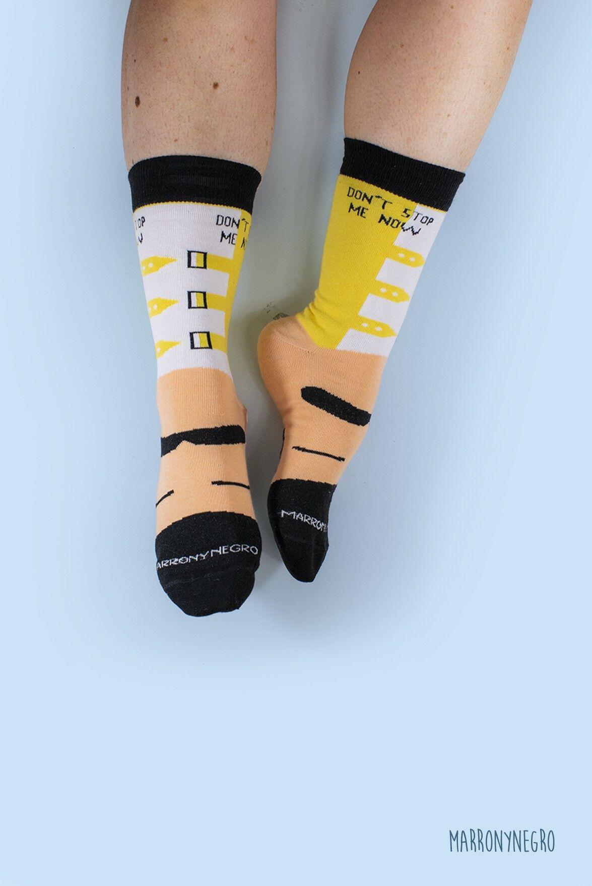 Calcetines Freddie Mercury - "Don´t stop me now"