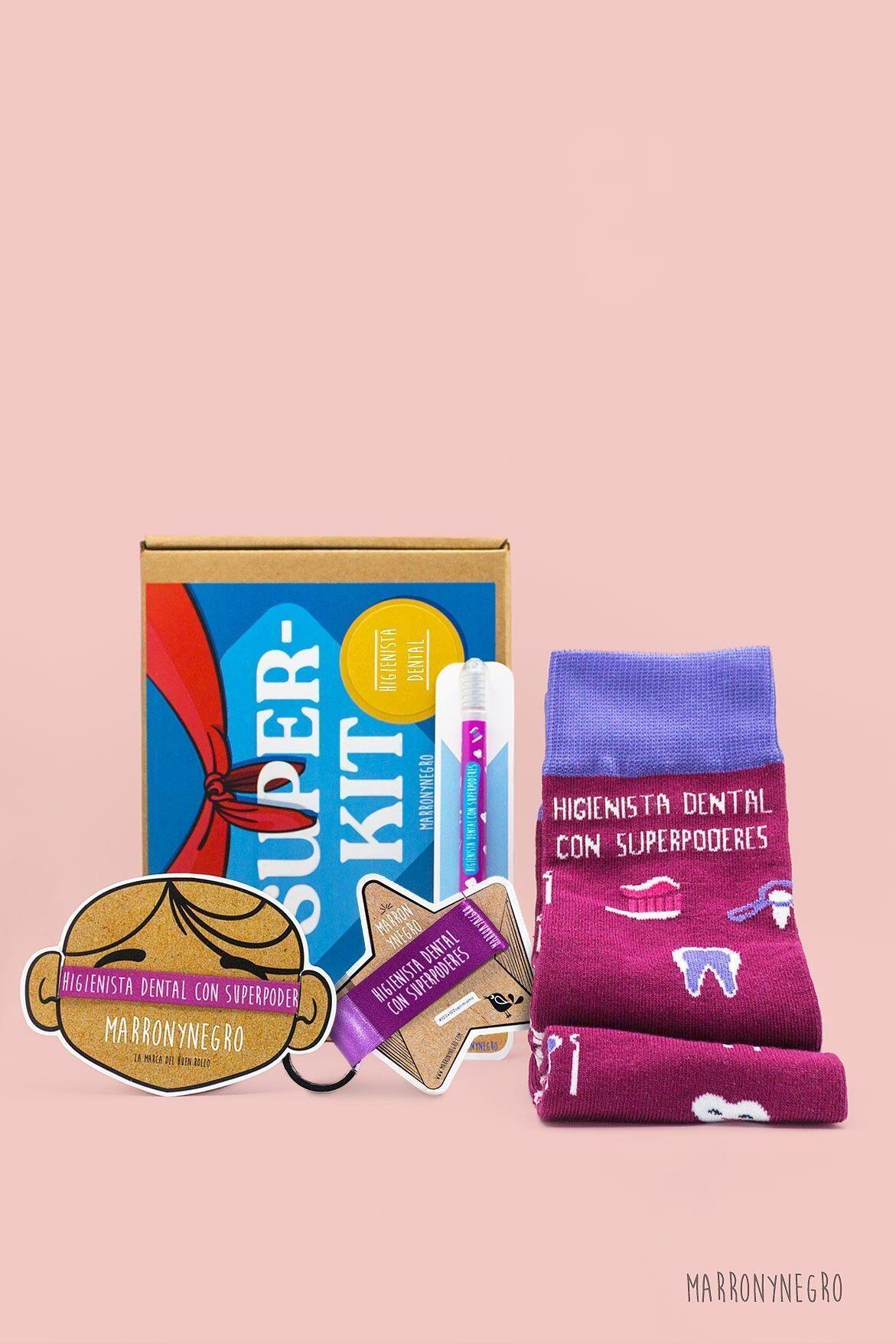 Pack Higienista Dental con superpoderes