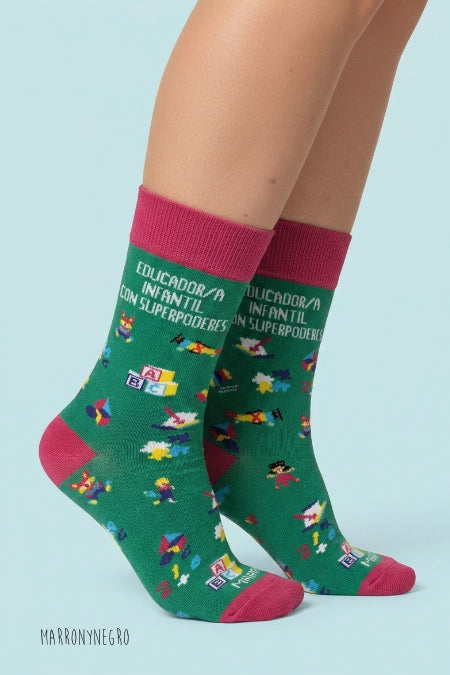 Pack Taza Educadora Infantil Con Superpoderes