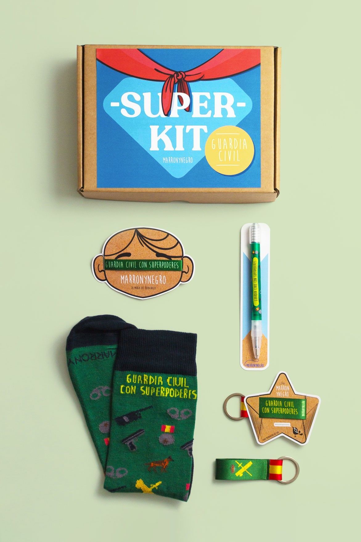 Pack Guardia Civil con superpoderes