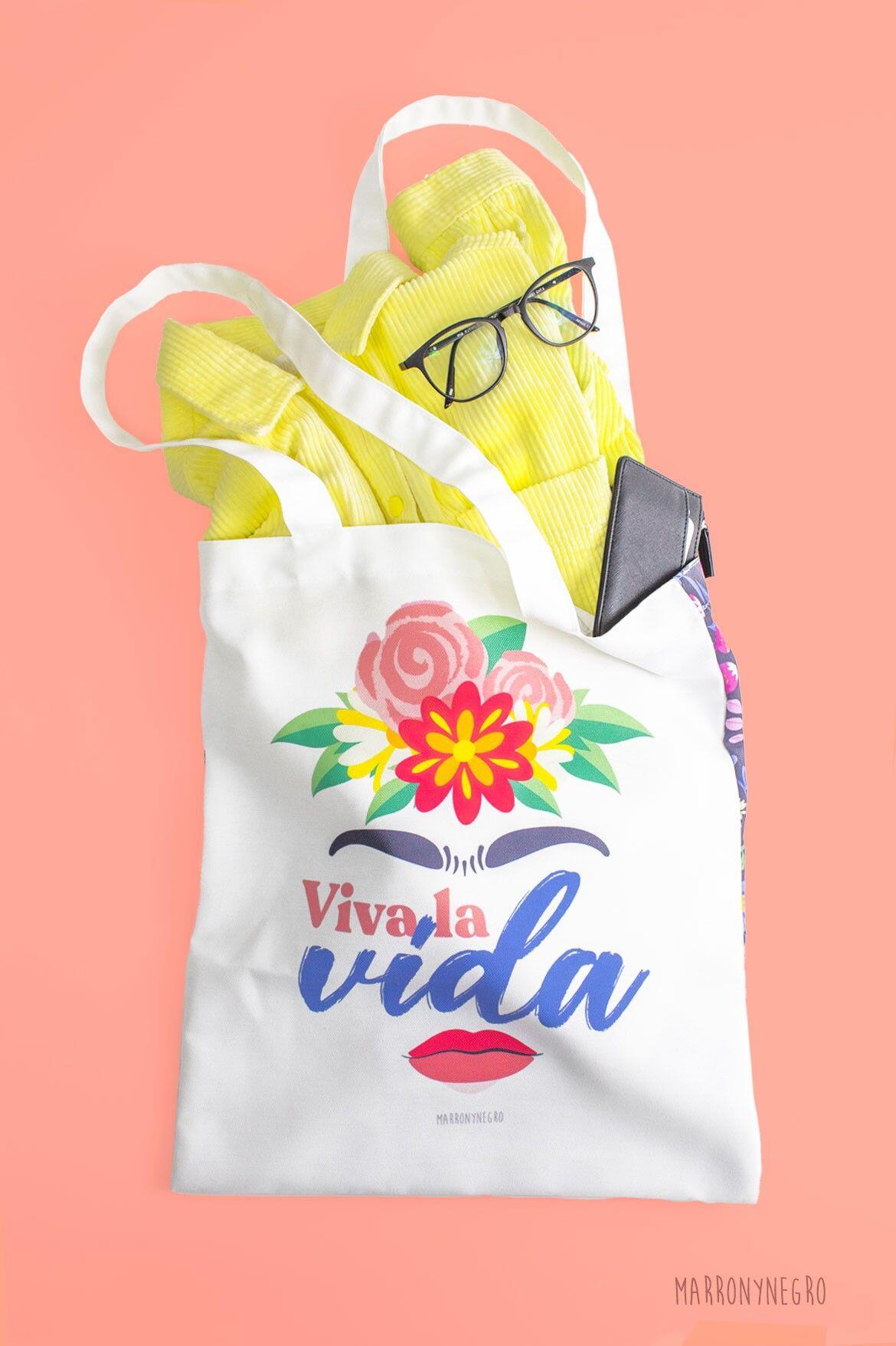 Bolsa Tote Bag Viva la Vida - Frida
